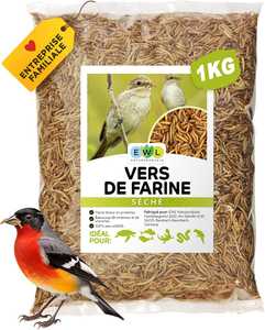 Vers de farine séchés 1 kg